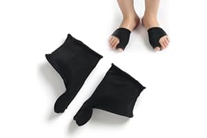 FunnAura Bunion Corrector Big Toe Straightener, Bunion Corrector for Women Men Prevent Hallux Valgus(One Size Fits All, Black)
