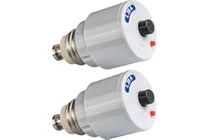 GERUI 2 sztuki bezpieczników do automatów śrubowych 20 A 250 V Neozed z mechanicznym wskaźnikiem bezpieczeństwa