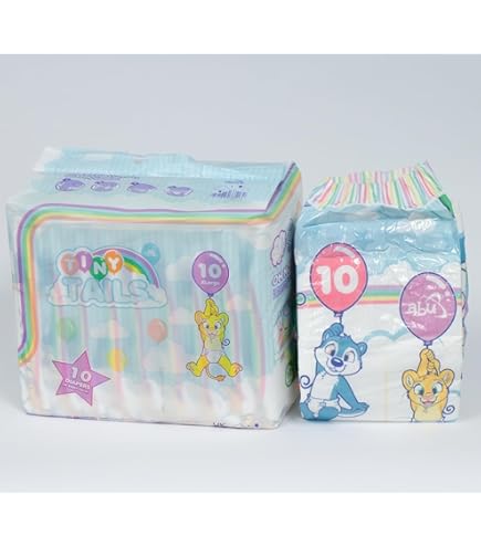 Vintage ABU Barebum Adult Baby Diapers Size L, 1 Pack