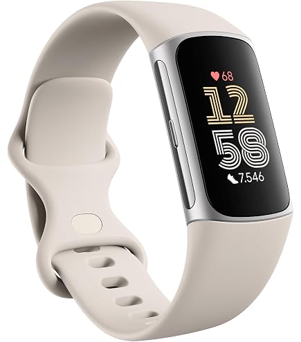 KoGiio Leder Armband Für Fitbit Charge 6 / Charge 5 – D-förmige Metallschließe, Grün