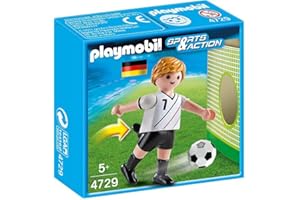 PLAYMOBIL Fútbol - Fútbol: Jugador Alemania (4729)