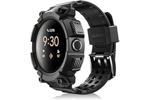 SUPCASE für Google Pixel Watch 3 45mm Hülle mit Band (Unicorn Beetle Pro), [Schutz in Militärqualität] Kratzfest Ersatzarmband Bumper Case mit Verstellbar Armband für Pixel Watch 3 45mm