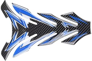 Qiilu Real Carbon Fiber Motorcycle Fuel Oil Gas Tank Pad Protector Sticker Decal tank protectors for a 2007 for gsxr 750 TQ003 5D Real.-for motorcycle gas tank protector for motorcycle tank pad