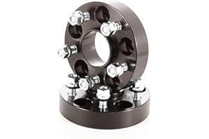 Rugged Ridge | Wheel Spacer Kit, Black, 1.25 inch | 15201.20 | Fits 2015-2017 Jeep Renegade Latitude/Limited/North/Sport/Trailhawk; 2016 Renegade Dawn of Justice/75th Anniversary