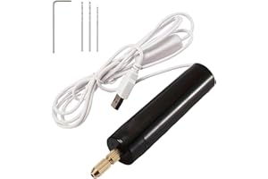 DOUKESH Mini Trapano Elettrico,Mini Drill,Trapano Elettrico a Filo,Mini Trapano Elettrico a Mano,Perforatore a Torsione,Trapano Elettrico per Modellismo,Legno,Resina,Creazione di Gioielli