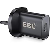 EBL USB Quick Charger Plug, Wall Charger Adapter 5V 2.1A for EBL Charger Power Supply (Model: C9008 C9010N 6828 FY-408 FY-409
