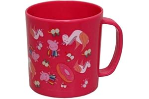 CYP Brands Peppa Pig Tasse aus Kunststoff, mikrowellengeeignet, Rosa