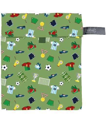 Sac Isotherme Réutilisable NERTHUS Pour Sandwichs - Écologique, Lavable, Garde Les Repas Frais
