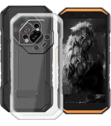 MEMELOKA Cover Silicone Ultrasottile Per Ulefone Power Armor 16 Pro – Custodia Morbida Jelly Anti Graffio, Nero - 6
