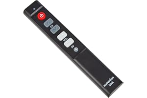 Superior Electronics STICK - Telecomando Universale Auto-Apprendente con Tasti Grandi, Ideale per Anziani e Hotel - Facile da Programmare - Nero - SUPTLB003