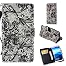 Produktbild HuaWei Mate 10 Pro Hülle,Alfort HuaWei Mate 10 Pro Schutzhülle, Simulations Retro Ledertasche Lederhülle PU Leder Tasche Wallet Case für HuaWei Mate 10 Pro Smartphone (schwarzer Spitze)