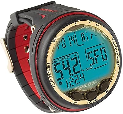 Cressi Sub S.p.A. Giotto Ordinateur de plongée Noir/Rouge