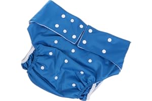 Healeved Erwachsene Stoffwindeln Wiederverwendbare Schwimmwindeln Erwachsene Schwimmwindeln mit Undichtem Windel Windel Windel Wiederverwendbare Alte Windelwindelwindel für Behinderung