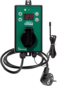Bio Green Digital-Thermostat einfache Regelung, gr&uuml;n