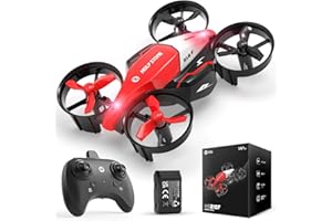 ‎HOLY STONE Holy Stone HS210F Mini Drohne für Kinder, 2 in 1 RC Quadcopter Drohnen mit Land- und Flugmodus,LED Lichter,Höhenhaltung,3D Flips,Modulare Batterie sicher Spielzeug Geschenk für Jungen Mädchen