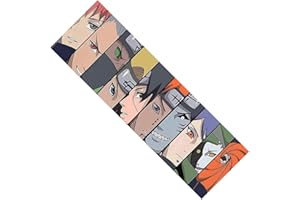 BBABBT Anime Skateboard Grip Tape Sheet, Longboard Griptape, Scooter Grip Tape, Bubble Free Waterproof Stickers for Skateboard Longboard Scooter Boosted Board (84 * 23CM)