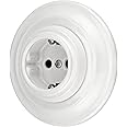 Dubbel opbouw stopcontact zwart | Nieuwe productlijn