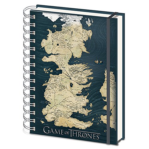 Preisvergleich Produktbild Game of Thrones sr72111 Karte A5 Notebook
