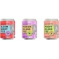 PUSHERS Drink Combo Pack Sparkling Oolong with Peach & Passion Rossele & Berries Flavour, No Artificial Flavour & Color, Product of Thailand 230 ML (Oolang and Passion fruit, 24)