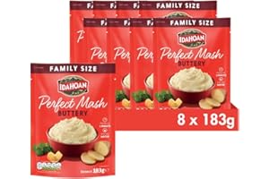 Idahoan Buttery Potato Mash Potatoes (Pack of 8)