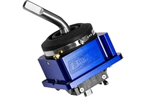 B&M 45195 Manual Transmission Shifter Lever Kit, 1 Pack, Blue