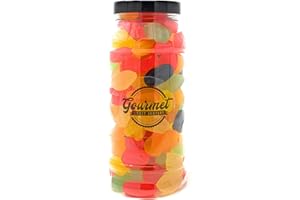 Wine Gums Retro Sweet Shop Gift Jar by The Gourmet Sweet Company