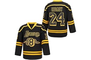 LEGEND 8 LEGACY24 Men's Legend 8 24 Movie Ice Hockey Jersey Black