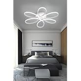 Lambadar Papatya Model Plafonyer Modern Led Beyaz Işık Ultra Power Led Avize Salon Mutfak Oda Hol Ledli Avize Beyaz Tek Ebat 
