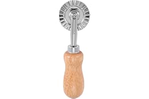 Lrtzizy Coupeur de Roue de Pâtisserie - Roue de Coupe de Pâtes - Coupe-Pâte de Roue de Coupeur de Sertisseur de Ravioli pour des Accessoires de Pâtes de Cuisine