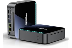 ‎DREAMQUEST DreamQuest Mini PC Windows 11 Pro Pre-Installed 16GB DDR4 RAM 512GB M.2 SSD, Intel 12th Gen N150 (up to 3.6GHz) Mini Computer, 4K HDMI, USB 3.2, Gigabit Ethernet, WiFi 6, for Business/Home Cinema