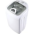 Portable 2-in-1 Washing Machine & Spin Dryer - Automatic Camping Washer, 7.5KG Top Loading, Timing Function, Energy/Water-saving, Easy Operation