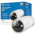 Tapo C460 4K 8MP Cámara Batería con Base magnética, visión Nocturna a Color Starlight, batería 10000mAh, conectividad WiFi Du