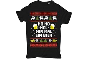 Spaß Kostet Herren Tshirt HO HO HOL Mir mal EIN Bier Größe M bis 5XL