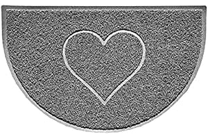 Nicoman Wycieraczka, szara, półksiężyc (70 x 44 cm)