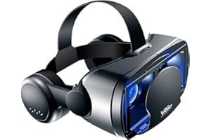 GREATIDEAL Vr-Brille, All-in-mobiltelefon Spezielle 3D-Kino-vr-Brille, Audiovisuelle Version Der Vr-schutzbrille Mit Grossem KopfhÖrer, FÜr Ios-Smartphones Mit 5 Bis 7 Zoll