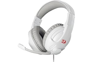 Redragon H211 Cronus Black Wired Gaming Headset, Stereo Surround Sound, Noise-Canceling Microphone, Dynamic RGB Backlight, 40 mm Drivers, Over-Ear Headphones Works for PC/PS5/XBOX/NS