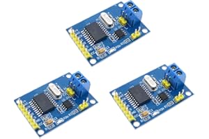 ZkeeShop 3PCS MCP2515 Can Bus Module TJA1050 Receiver SPI Compatible for Arduino 51 Arm MCU Development Board