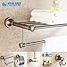 Produktbild BATHAE Luxus Antique Copper Bad-Hardware-Aufhänger Satz-Paket Handtuchhalter Bar Papierhalter Regal Haken Pinsel Zubehör für das Badezimmer SJ12, Set-Paket