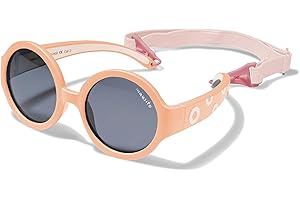 Mausito Occhiali da sole bambini 6-24 mesi & 2-5 anni | FLESSIBILI Occhiali da sole bambino 100% PROTEZIONE UV | Fascia regolabile e rimovibile | Senza BPA | Migliore nei test | Design europeo