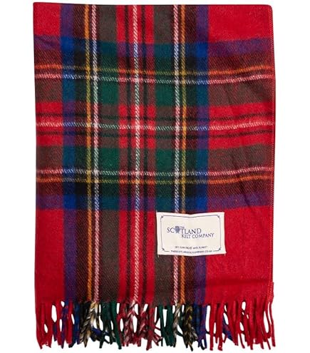 I LUV LTD 100% Lambswool Soft Throw Blanket Couch Cover In Dark Maple - View #4