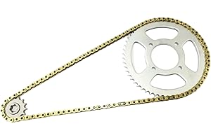 CHINA-PARTS Chain and Sprockets kit to Fit Suzuki GSX-S 125 GSX-R 125