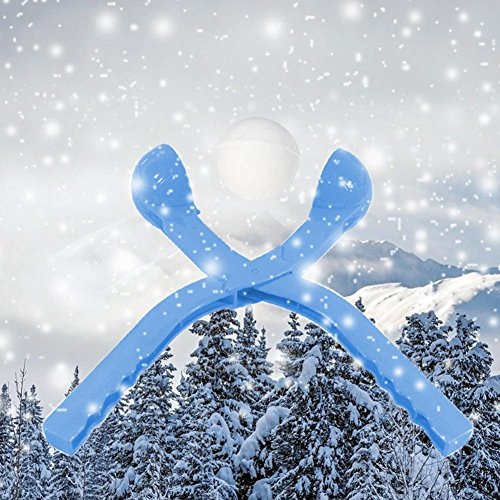 2 Pcs Winter Snow Ball Maker Sand Mold Tool Kids Toy Lightweight Compact Snowball Fight Outdoor Sport Tool Toy Sport (Small)