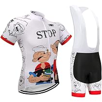 Salopette Gel 19D Ciclismo Abbigliamento Ciclismo Set Manica Corta Tuta Uomo Completo Estivo Per Bici Da Mtb Maglia Salopette Pantaloncini (19,XXXL Completo Ciclismo Uomo Estivo