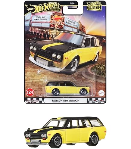 Hot Wheels Datsun Bluebird Wagon 510, HW Wagons 4/5 (Purple