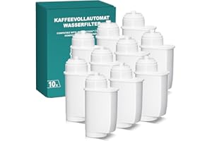 Filswa Fully Automatic Coffee Machine Water Filter for Siemens EQ Series, EQ6 Plus S700, EQ9 S900 S500, EQ500, EQ700, EQ900. High Quality and Efficient, Economical Alternative (Pack of 10)