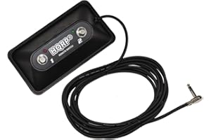 HQRP 2-Button Guitar Amp Footswitch for Fender 0071359000/0994058000 fits FM 65 DSP, Champion 40, Champion 100 amps