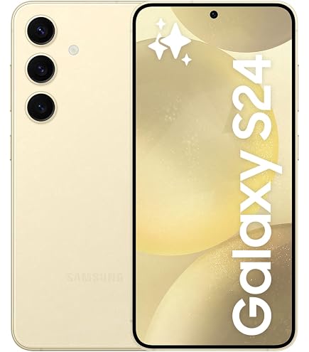 SAMSUNG Galaxy S24, 256GB, Yellow, 8GB RAM, Android Smartphone