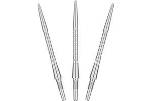 Target Darts Swiss Point Storm Dartspitzen, Surge (3er Pack Spitzen-Set) 26MM/30MM/35MM - Gold/Silber/Schwarz | Wechselbare Dartspitzen, Swiss Storm Spitzen, Profi Dart Zubehör