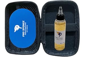 PRO LINE HIGH LEVEL TT ACCESSORIES BY TTPROLINE.COM PRO LINE - PRO Gel, Belagpflege Next Level. Tischtennis Belagreiniger mit Tiefenreinigung für mehr Grip. Reinigungsset zum Auffrischen der Beläge,