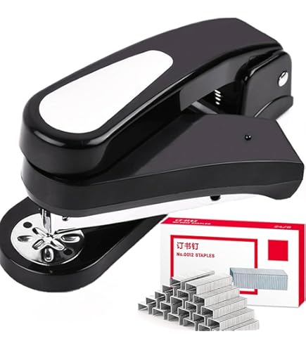 Pinzatrice A Braccio Lungo 300mm | Per 25 Fogli, Metallica, Con 1000 Punti Inclusi - Foto 4